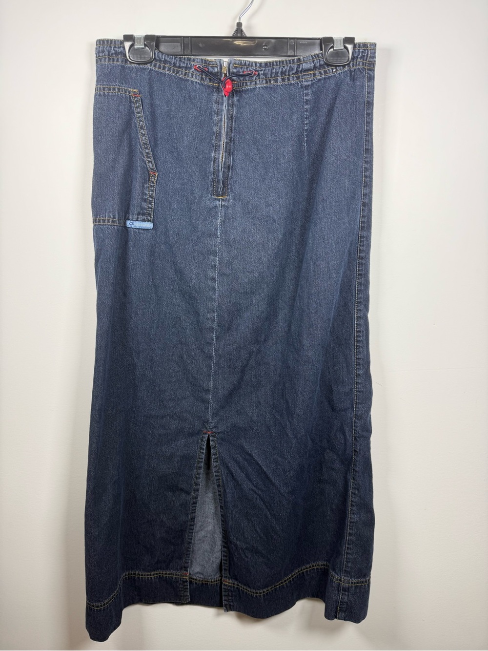 BLUENOTES | Y2K Split Front Midi Denim Skirt Size 5